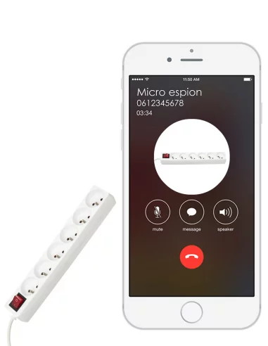 Micro GSM multiprise 6 prises -... Micro GSM multiprise 6 prises -...